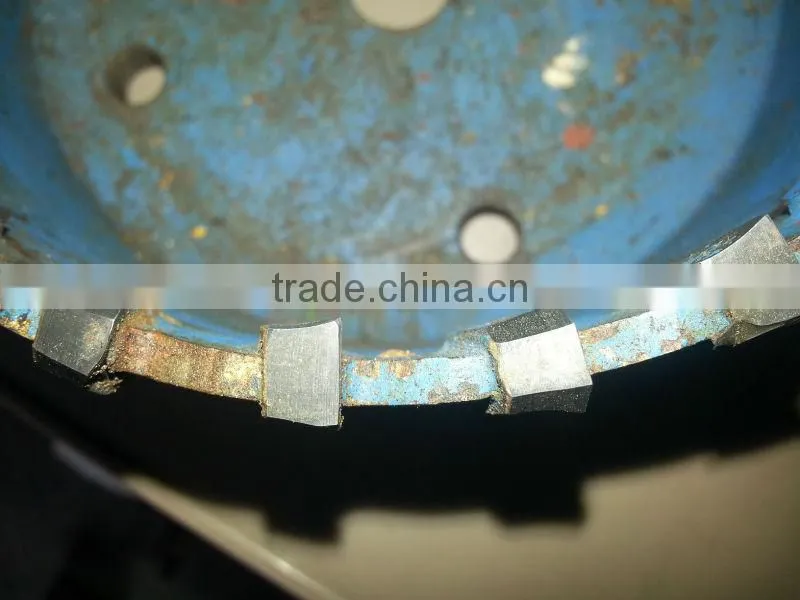 custom made cemented carbide cutting tip for steel, cast iron water pipe
