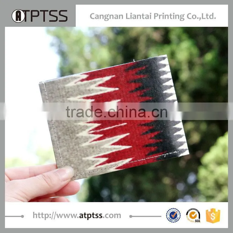 LT-Cardigans printed tyvek wallet and paper billfolds wallets