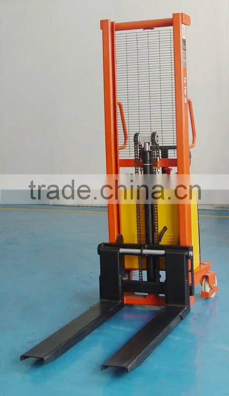 hydraulic stacker semi-electric stacker 2 ton