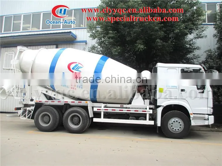 sinotruk 6*4 concrete mixer truck