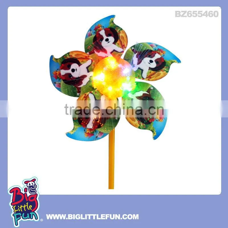 Plastic sand beach windmill toy