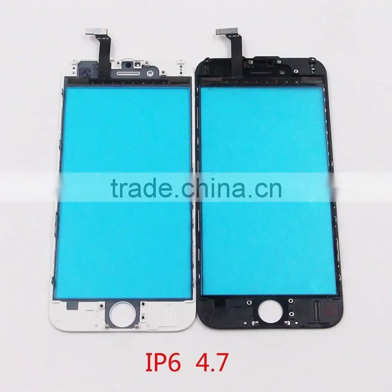 Touch screen and digitizer Replacement with frame Assembly For iPhone 6 plus 4.7"lcd display