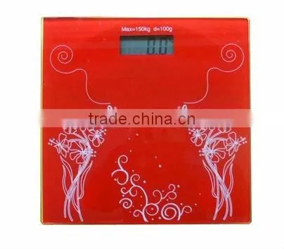 180kg Glass Electronic health bathroom scale