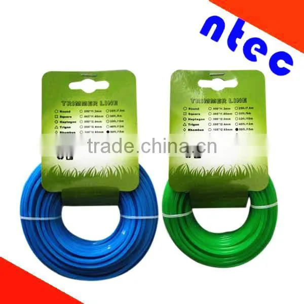 5LB commercial grade nylon trimmer line /grass cutter nylon line