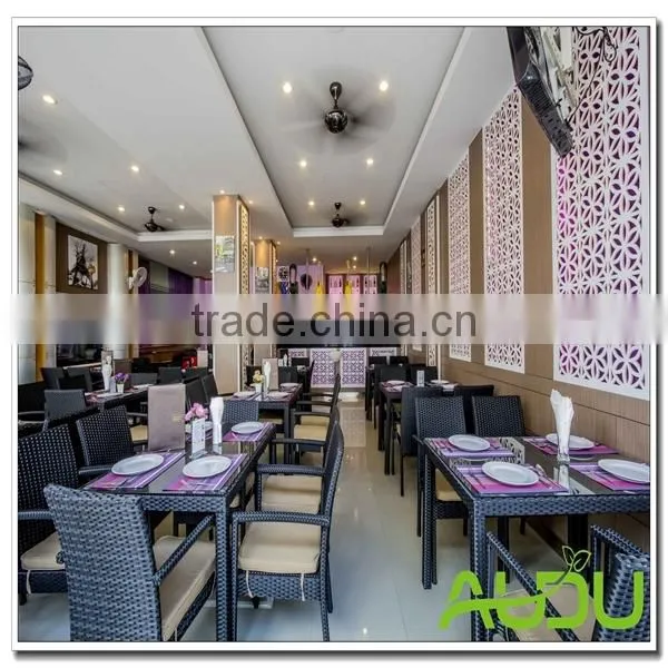 Audu Hotel Bistro Set/Hotel Use Restaurant Bistro Set