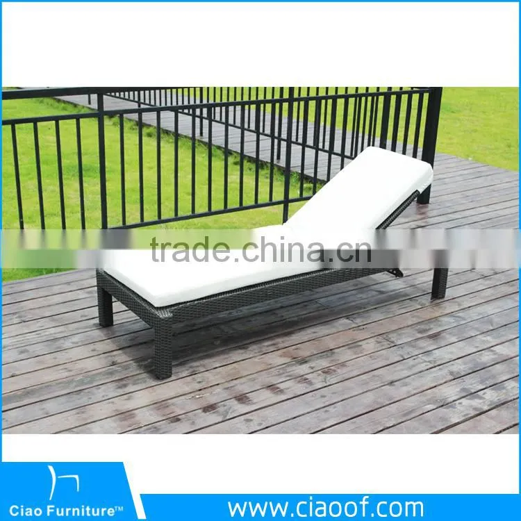 Hotel Pool Furniture Rattan Sun Lounge Furniture