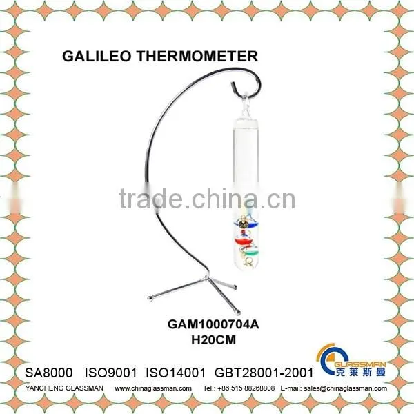 best popular desktop decoration galileo thermometer YG16901-EFFEL