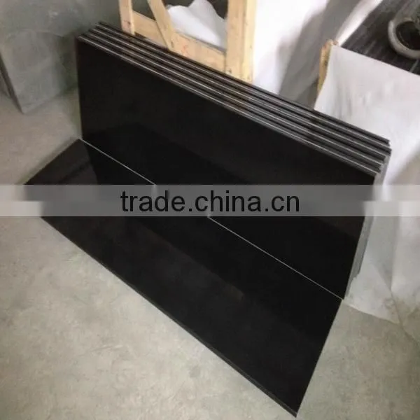Hot Polished China Angola Black Granite