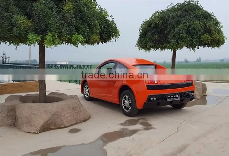 Super Cool Adult 4 Wheel Electric Car, Powerful 72V 4000W Electric Racing Car, New Energy Comfortable Electric Automobile