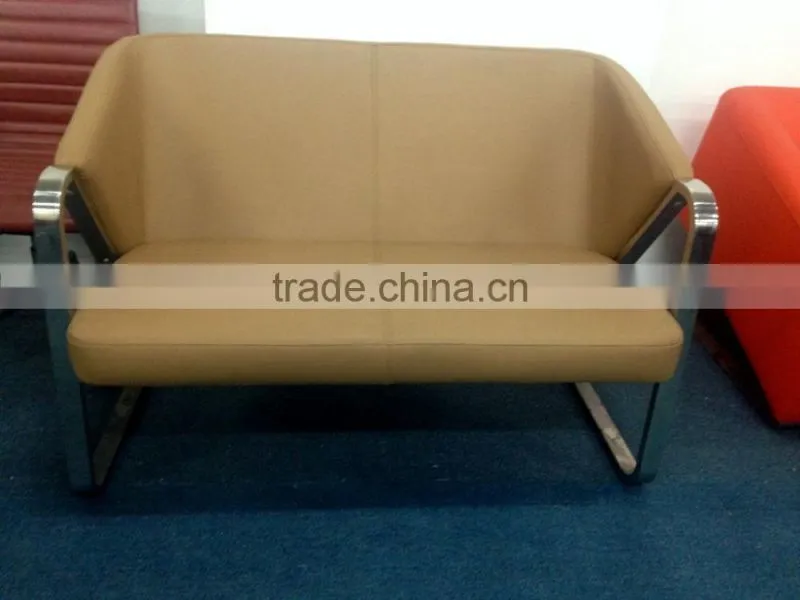 2 seat fabric model sofa with top quality