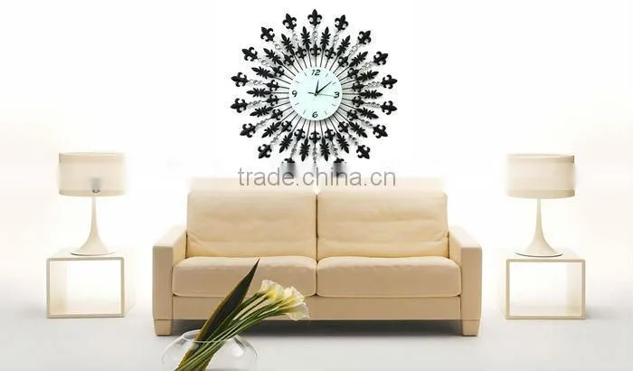 stainless wall clock,metal wall clock