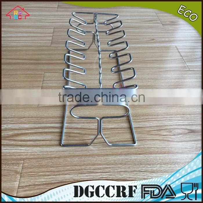 NBRSC SGS Certification Outside BBQ Grill Rack Chickern Leg Grill Chicken Leg Rack Grill