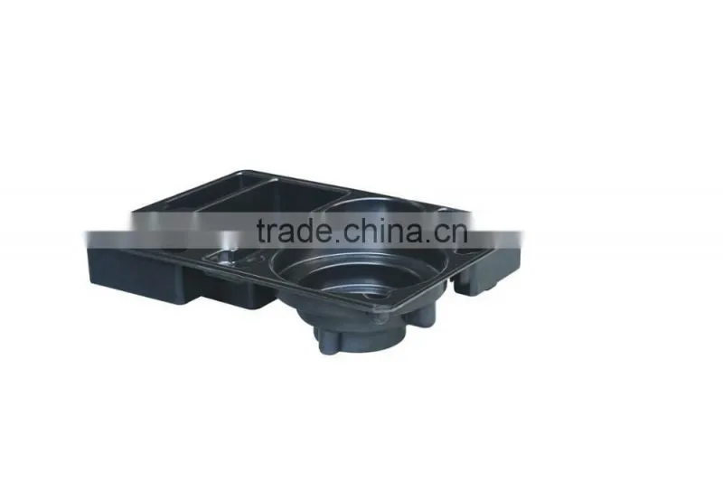 Environmental protection plastic tray for transport plastic pallets