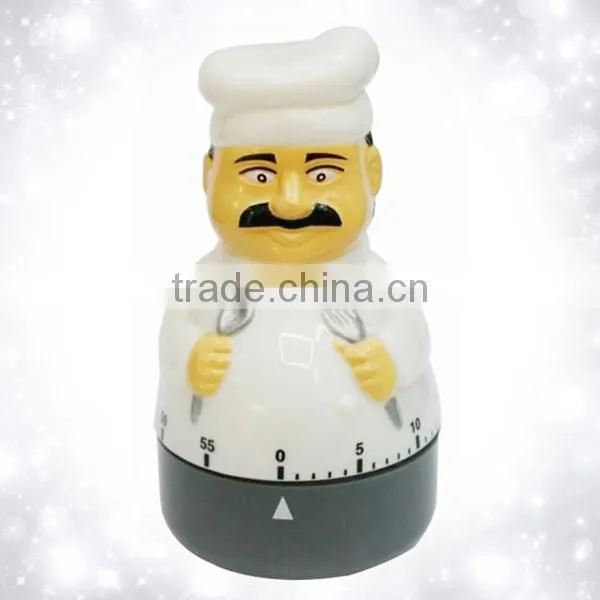 Digital chef clock countdown timer for kitchen