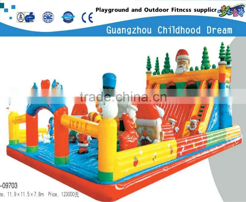 (CH-22177) INFLATABLE JUMPING , CHILDREN USE TIGER INFLATABLE JUMP BED