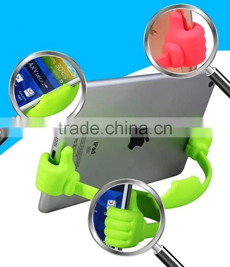 Universal Cute OK Thumbs Up Flexible Mobile Phone Stand