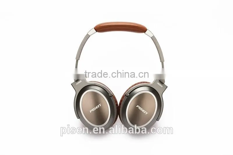 Pisen Replaceable 1.5m 5ft Guide Line Scalable Stainless Steel Handfree Hifi Wired Stereo Gaming Headphone