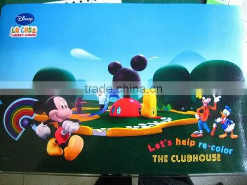 plastic carton printing placemat