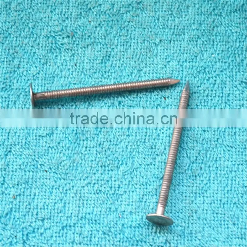 2017 Aluminum ring shank nails hot sale