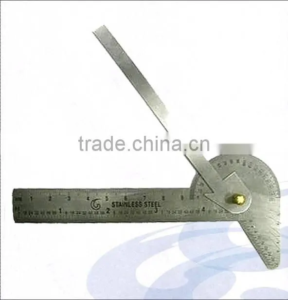 64ths graduations and millimeters goniometer ruler gauge