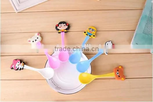 wholesale safe PP cartoon plastic spoons for baby,custom safe PP plastic spoons for baby wholesale,custom PP plastic spoons