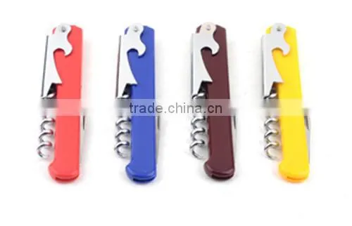 A45-SF0001 Durable Can Opener Black Color Wine Bottle Opener