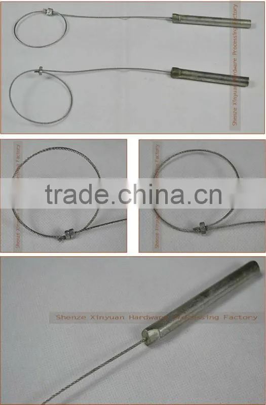 support pin with wire