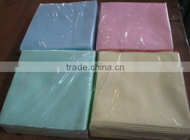 polyamide polyester microfiber fabric/disposable nonwoven cotton washing cloths