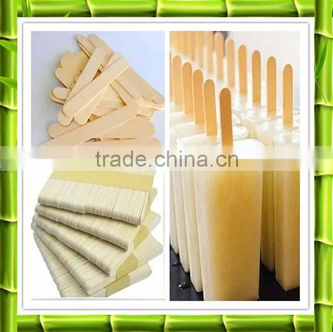 Trusted Quality Bamboo Ice Cream Stick With OPP Bag