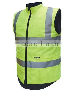China custom roadway safety reflective safety vest for worker