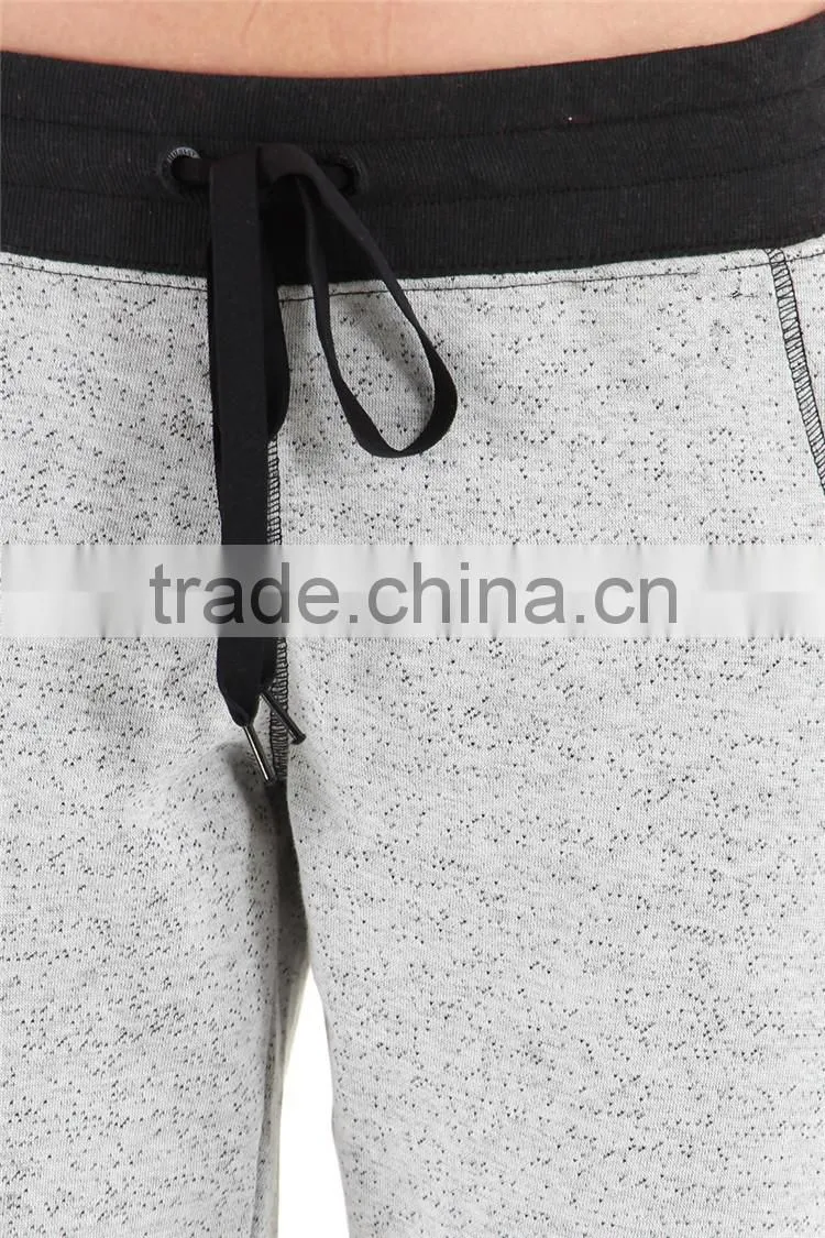 Custom running pants grey and black cheap wholesale jogger pants unisex
