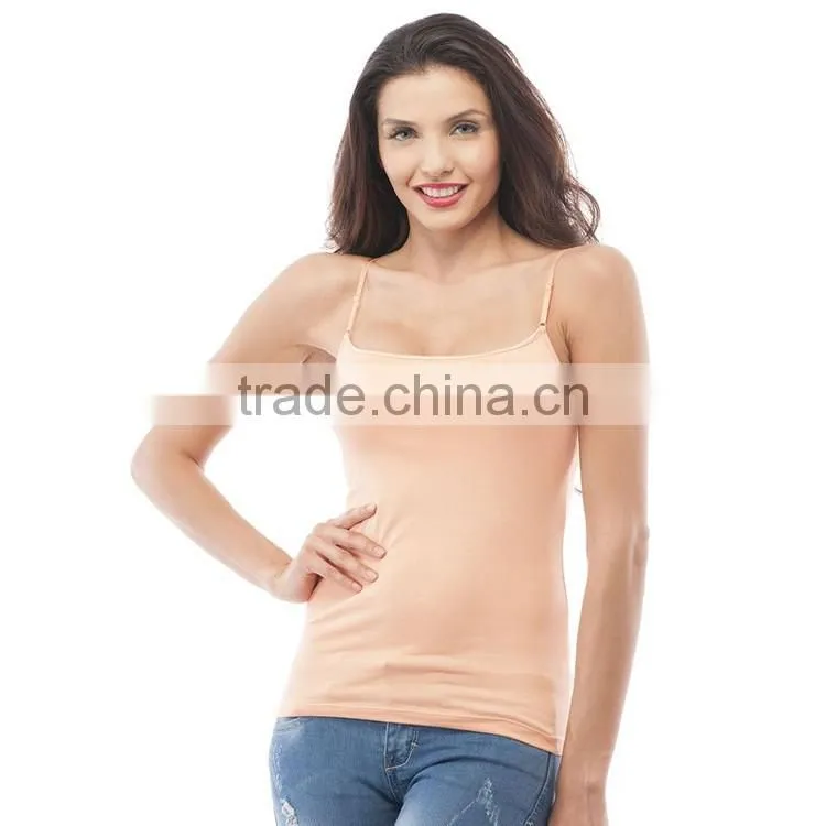China Tank Top Manufacturer Wholesale Plain Design Cotton Ladies Gym Tank Top