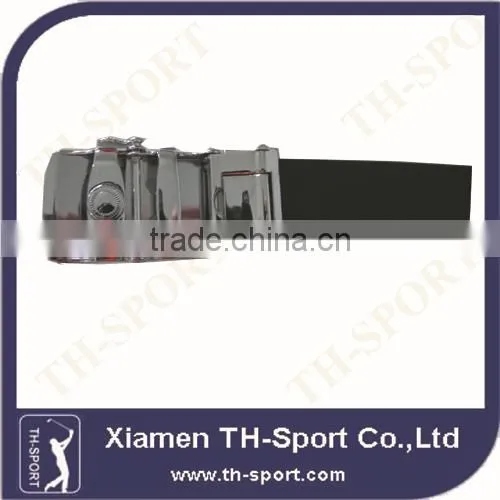Unique Pattern Silicone Golf Belt White