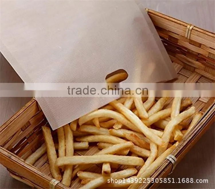 Non Stick PTFE Toaster Bag Teflon Bread Heating Bag Reusable Sandwich bag