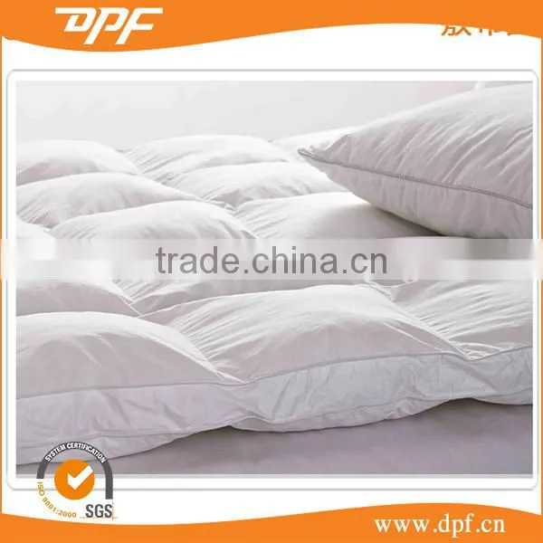 (DPF217) 5 star hotel quilted mattress pad filed with polyester