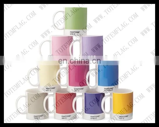 Factory wholesale logo printed ceramic mug