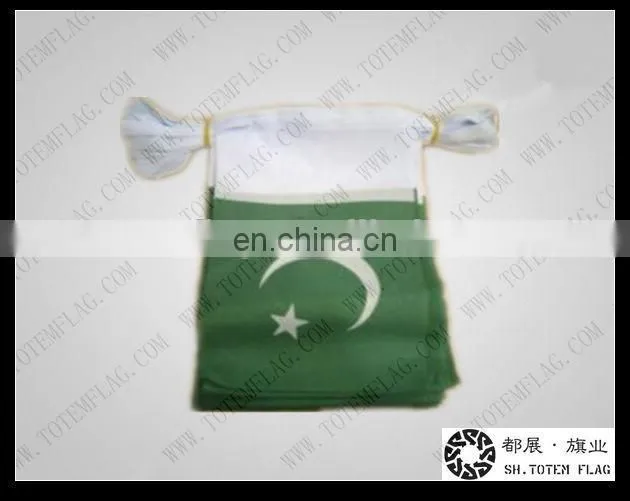 Pakistan Banner Fabric / Pakistan Bunting Flags