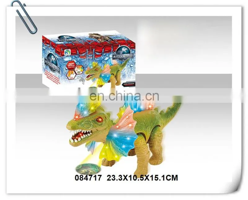 Wholesale B/O Dinosaur Toys with Light and Sound animal set gift for kids