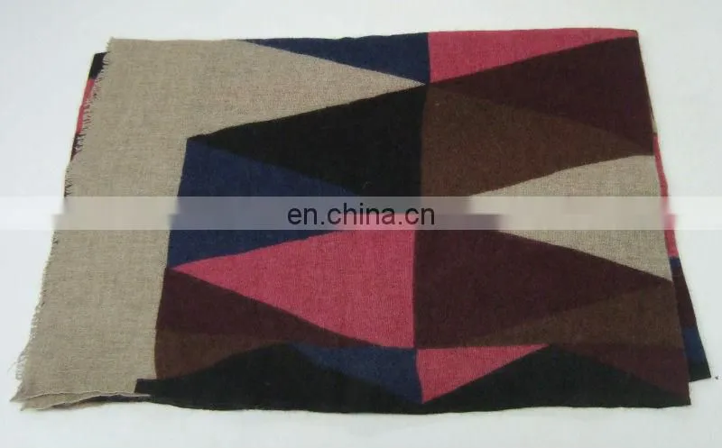 Gauze Pashmina Screen Printed Shawls,Scarf