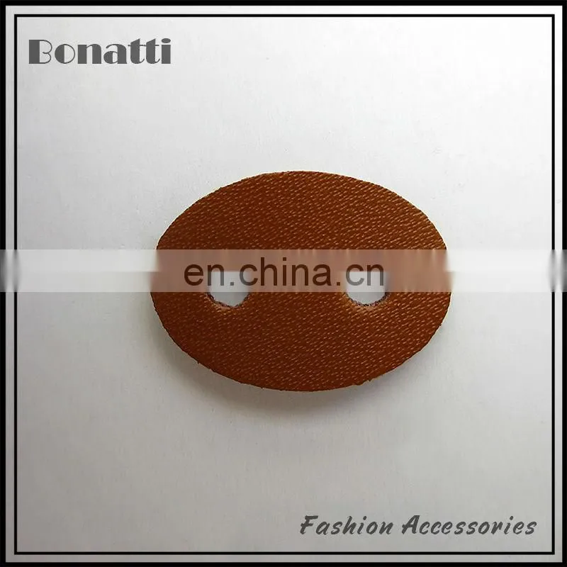 fashion leather covered buttons