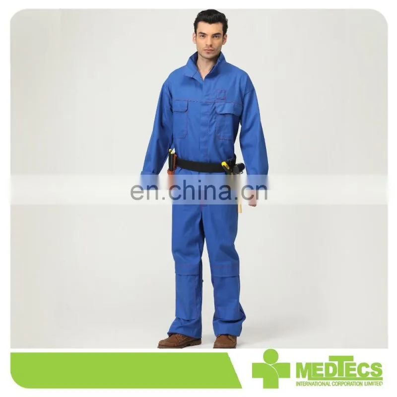 Strong Polyester Cotton fabric Airline Pilot Uniform Coveralls