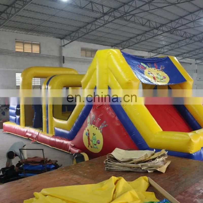 course, inflatable paintball obstacle