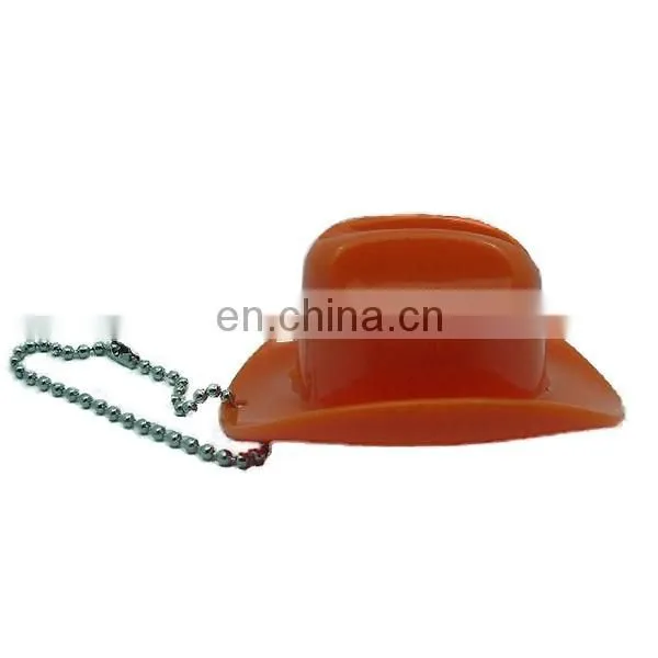 MCH-2274 wholesale 2017 Latest fashion cheap custom cowboy hat keychains innovative corkscrew keychains