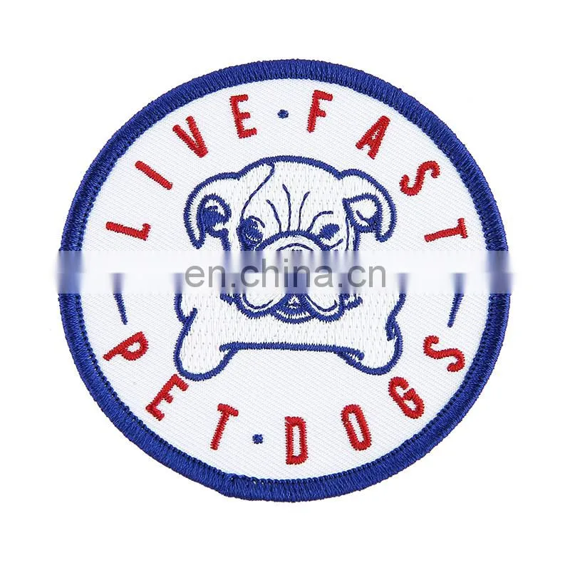 Custom Self-Adhesive On Or Iron On Embroidery Patch/Sticker Ptach