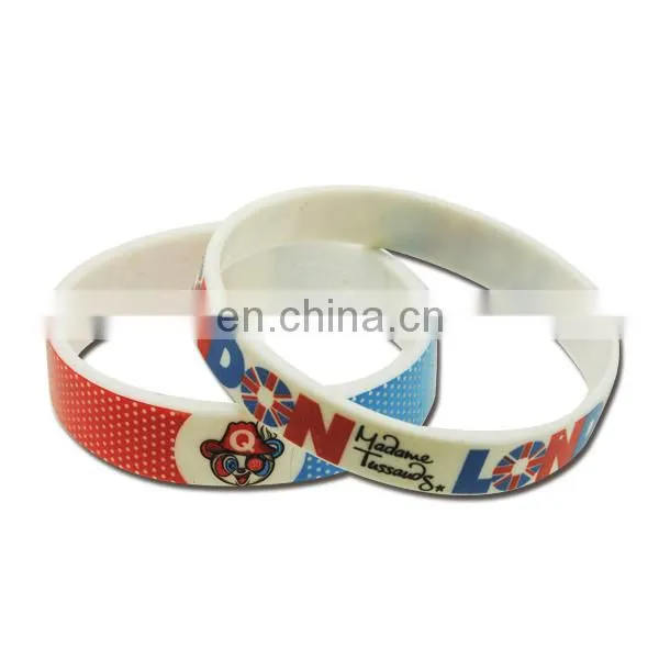 Silicone wristband bracelet