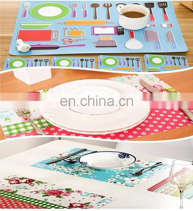 PP placemat / custom pvc placemat