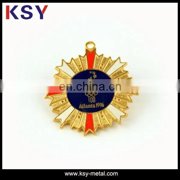 Custom souvenir zinc alloy medal metal for wholesale