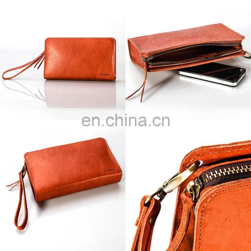 New Personalized Quality Leather Zipper Fancy Coin Purse