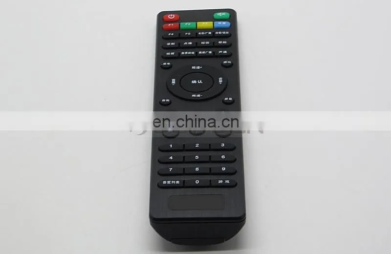 Faceplate Custom OEM Video Audio Player Remote Control Ultrathin TV Remote