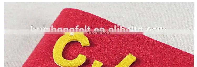Wholesale die cut cheapest price felt numbers alphabet letters for Children from China supplier